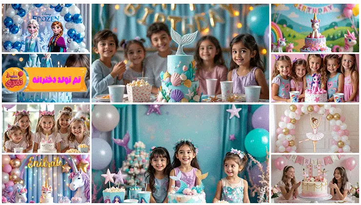 انتخاب تم برای هشتسالگی – پرنسسی و فانتزی