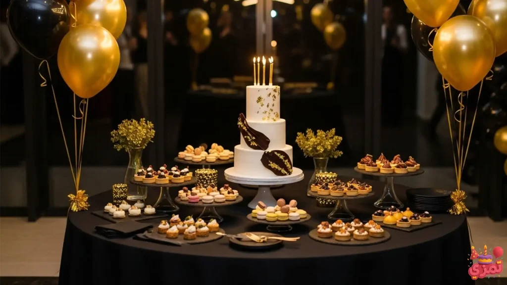 جشن تولد بزرگسال با دکور شیک و مدرن