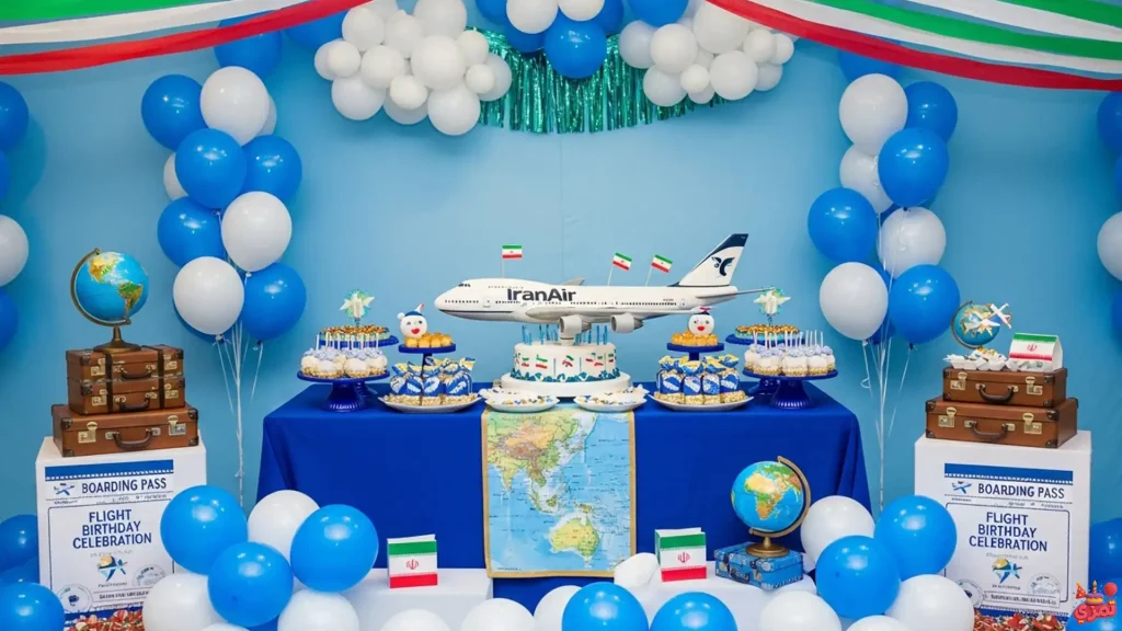 تم تولد پسرانه هواپیما