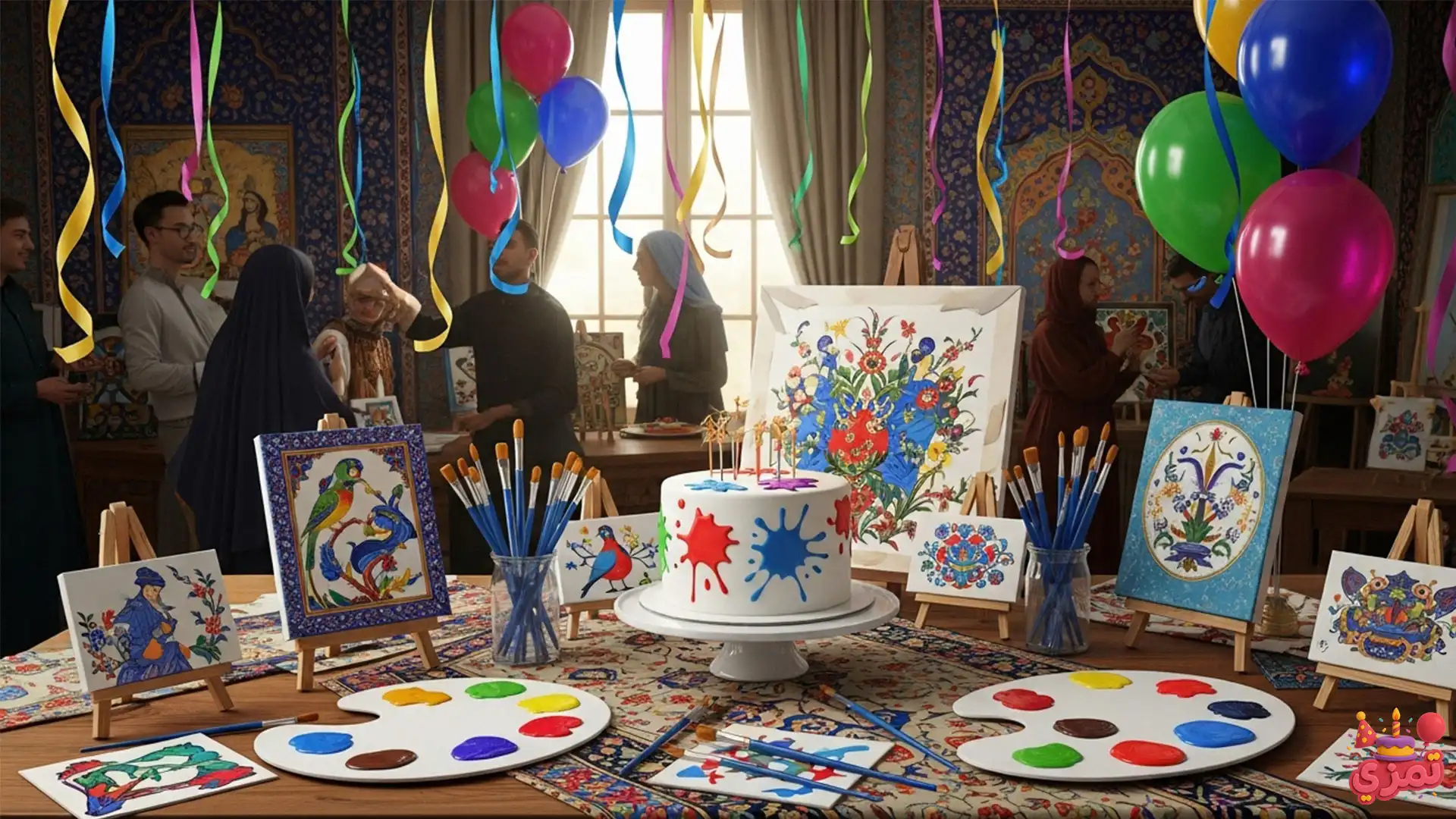 تم تولد هنری و نقاشی
