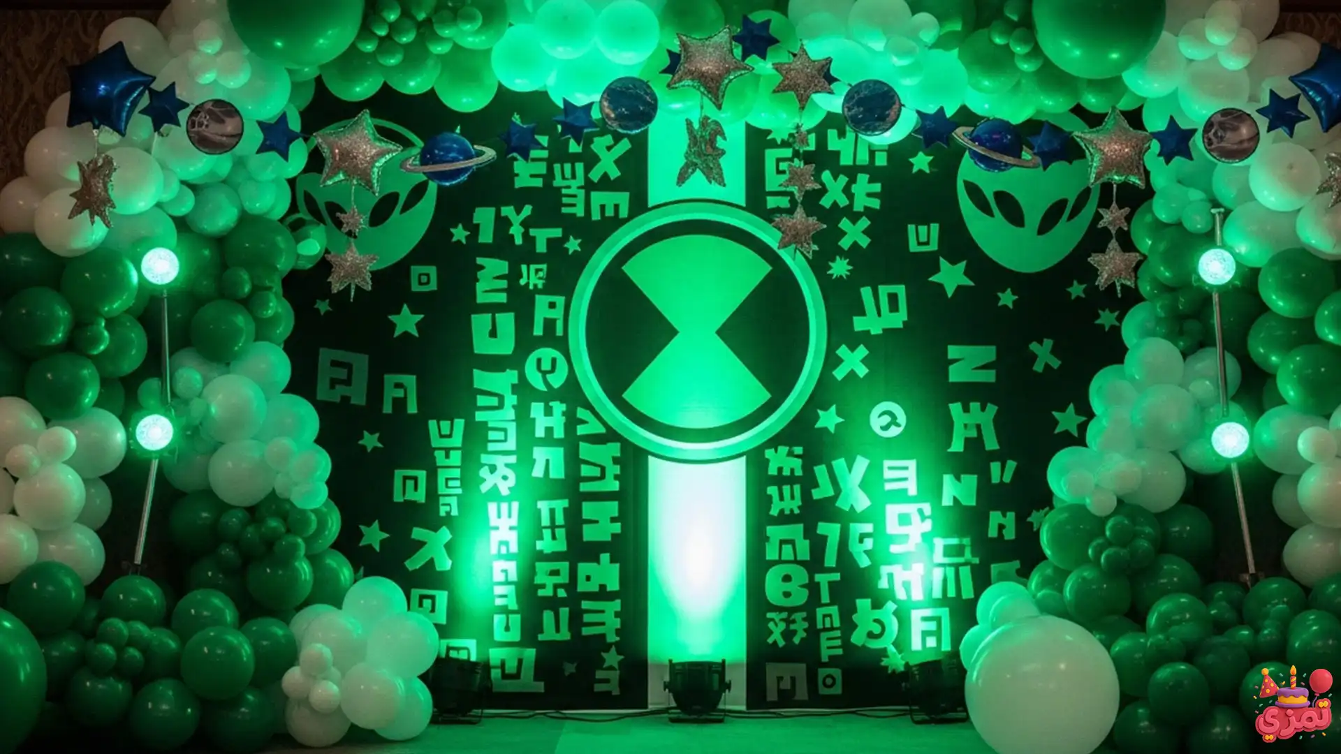 تم تولد پسرانه بن تن دکوراسیون