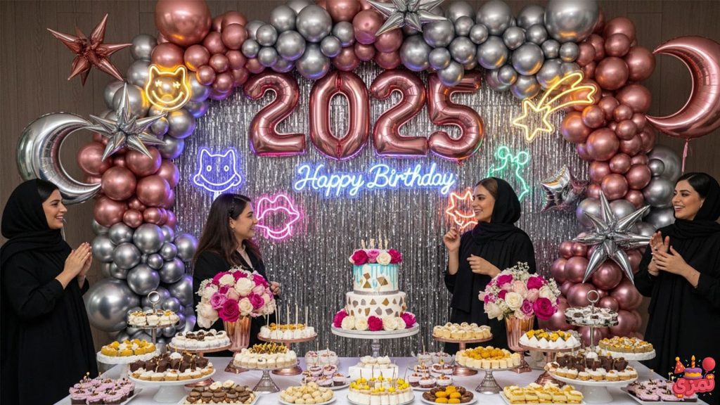 جشن تم تولد دخترانه ترند ۲۰۲۵ با دکور مدرن