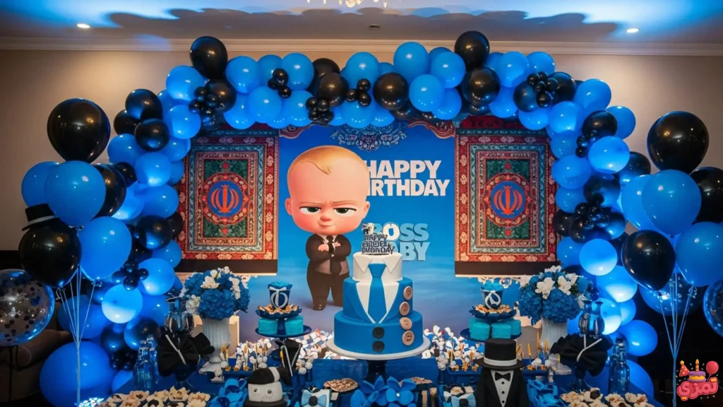 ایدههای خاص برای تم تولد پسرانه بچه رئیس