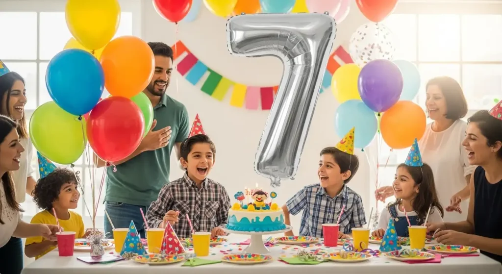 تم تولد ۷ سالگی پسرانه