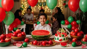 تم تولد یلدایی پسرانه