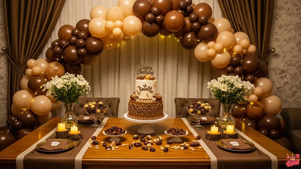 تم تولد پسرانه قهوهای