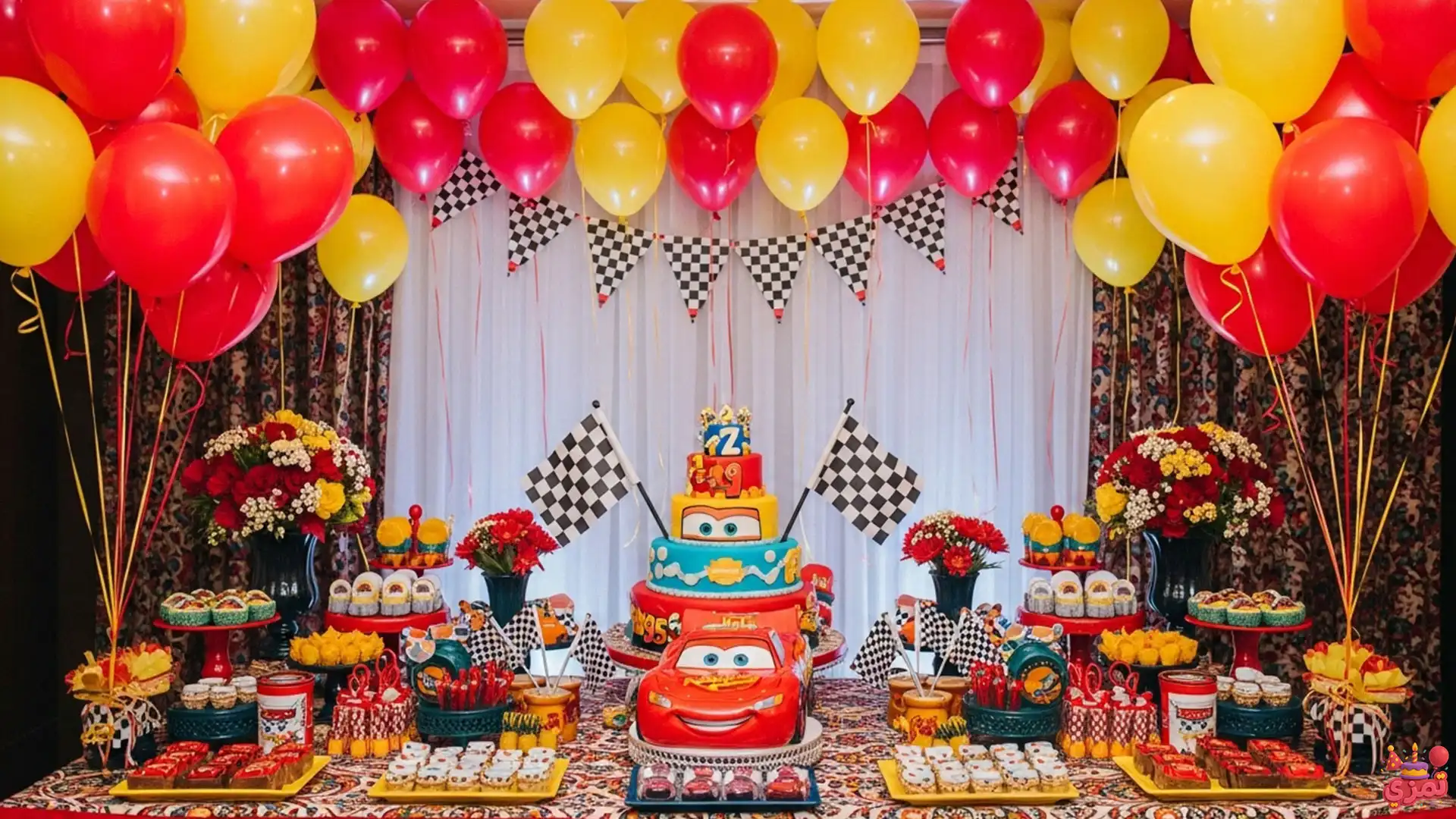 تم تولد ماشین‌ها قرمز و زرد