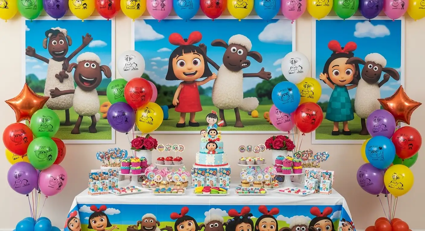دکوراسیون جشن تولد با شخصیتهای کارتونی