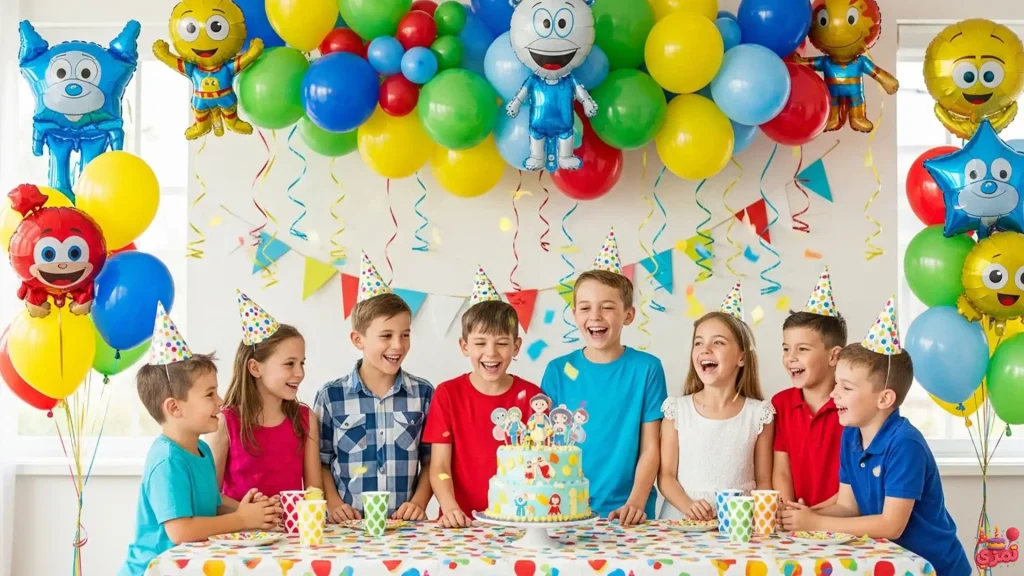 تم تولد پسرانه شخصیت کارتونی