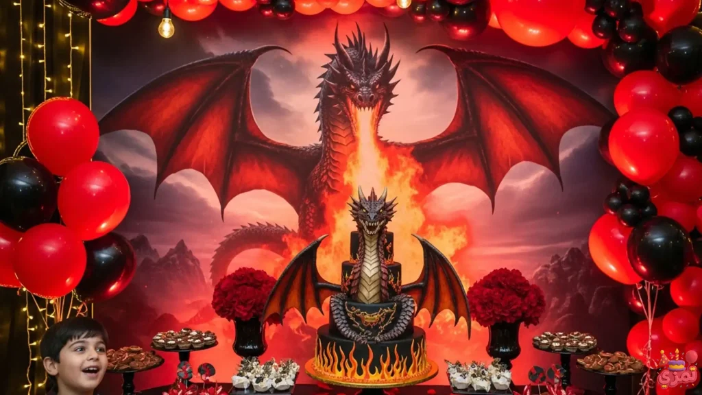 ایدههای خاص برای تم تولد پسرانه اژدها