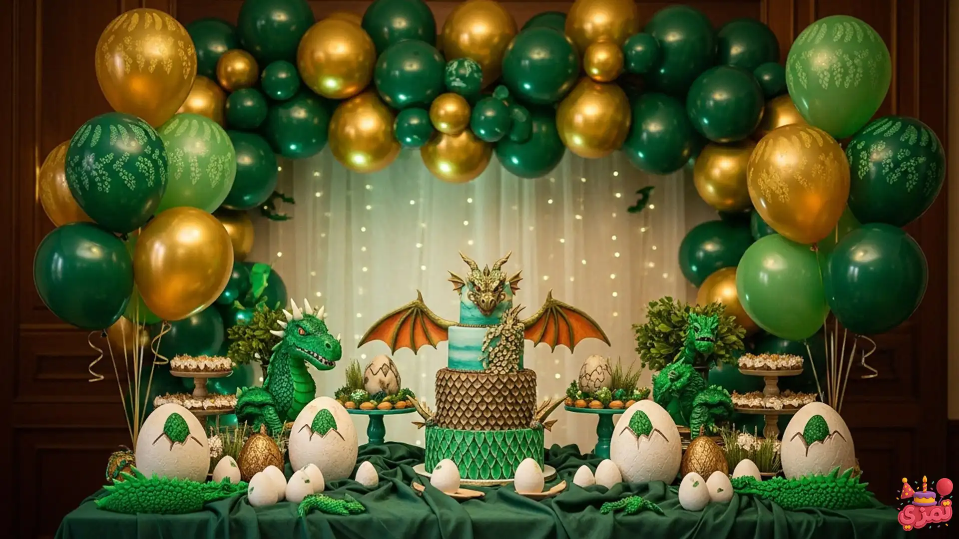 تم تولد پسرانه اژدها تخم اژدها تم تولد پسرانه اژدها المانهای فانتزی