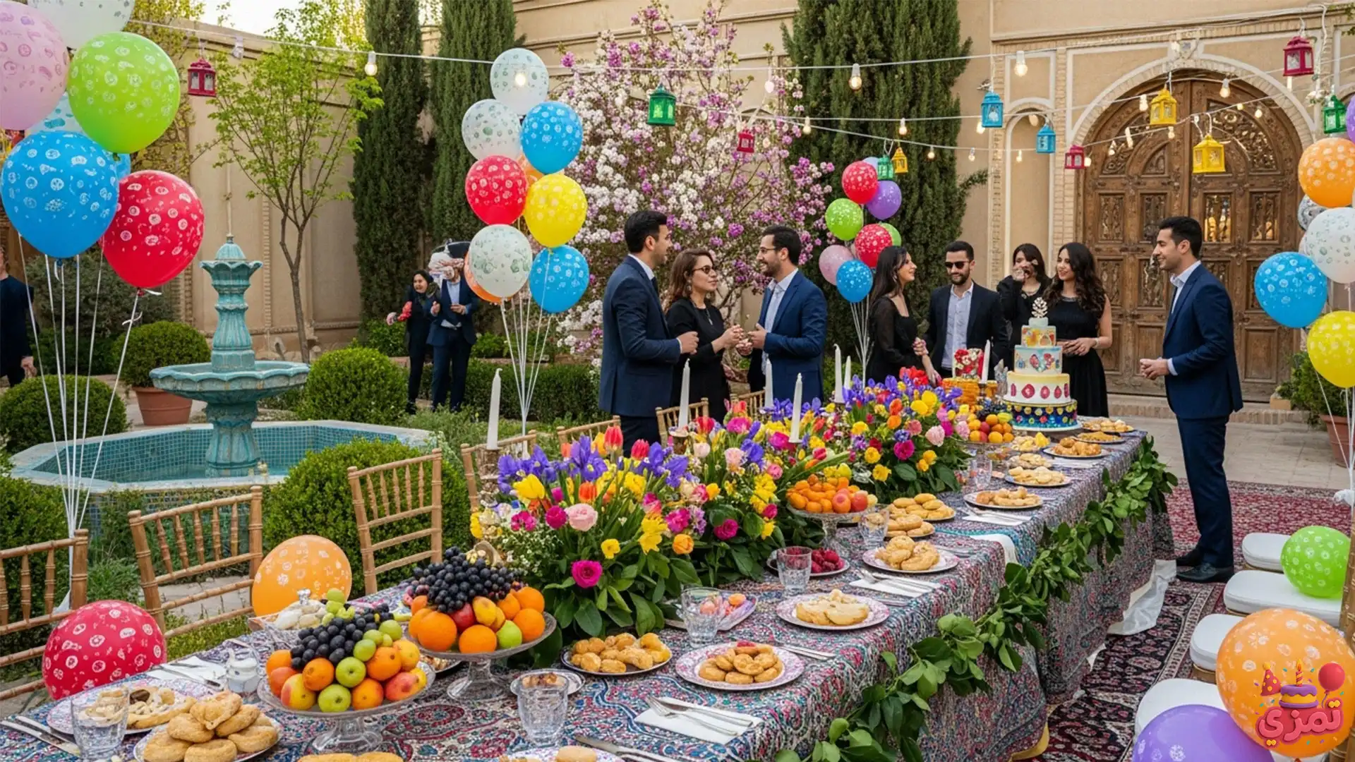 تم تولد گل و طبیعت
