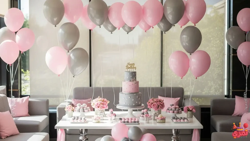 ایده‌های خاص برای تم تولد دخترانه طوسی و صورتی