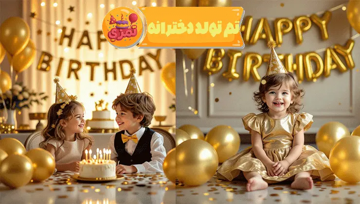 تم طلایی دخترانه – مینیمال و لوکس