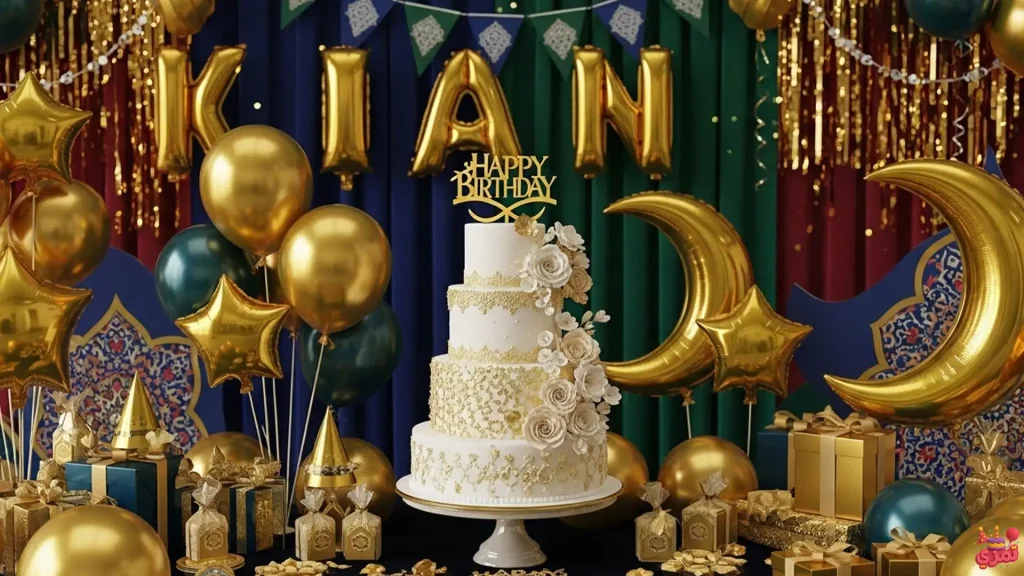 تم تولد پسرانه طلایی