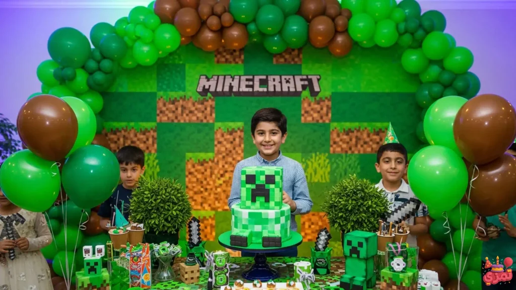 ایده‌های تم تولد پسرانه ماینکرافت