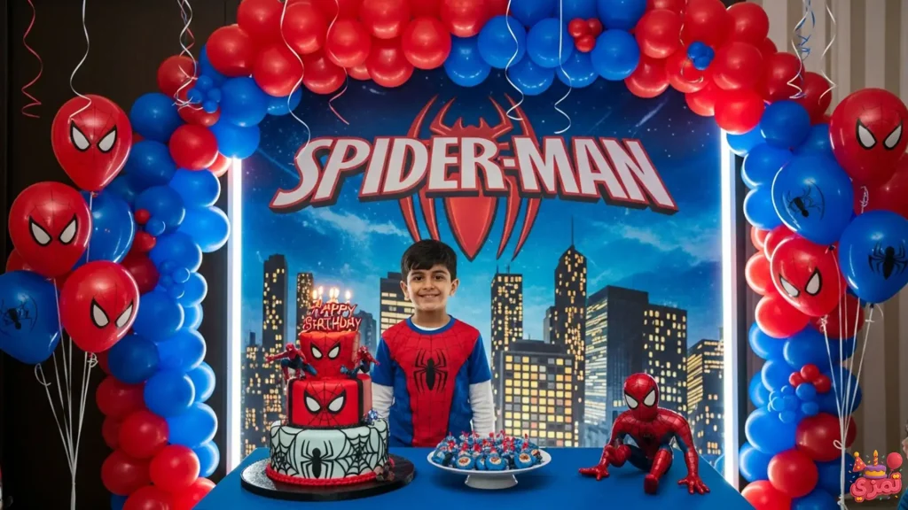 ایدههای خاص برای تم تولد پسرانه اسپایدرمن