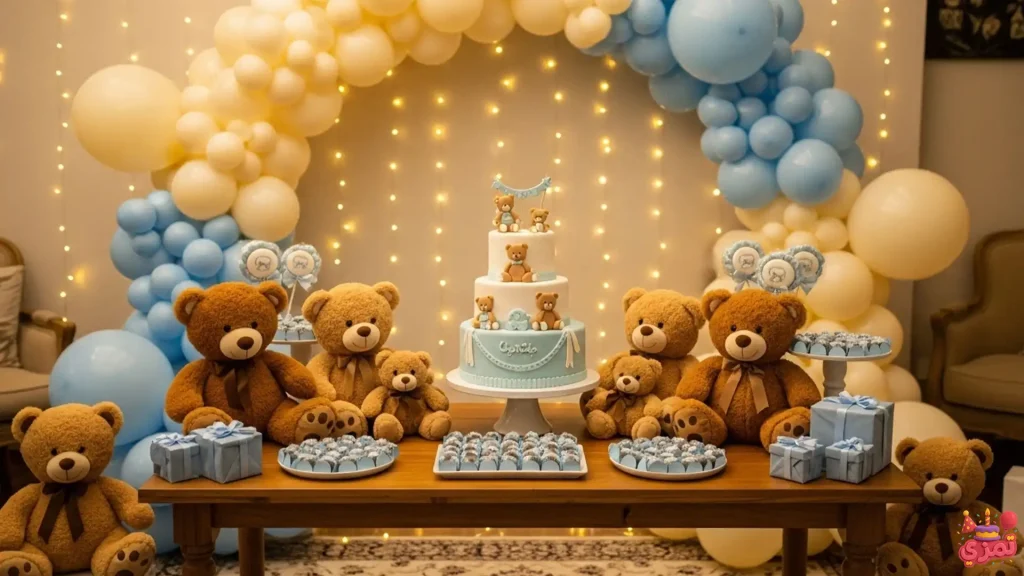 ایدههای خاص برای تم تولد پسرانه تدی با تمزی