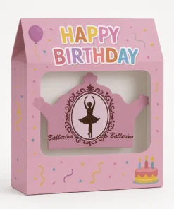 پک تم تولد بالرین با طرح رقص باله