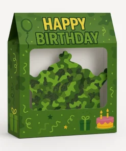 پک تم تولد چریکی با طرح سبز ارتشی