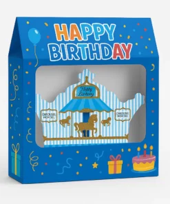 پک تم تولد کراسل آبی