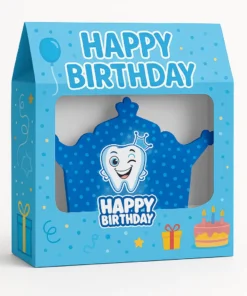 پک تم تولد دندونی پسرانه با طرح کارتونی