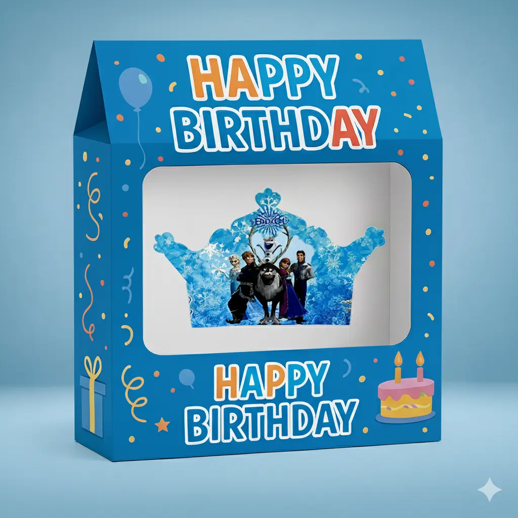 پک تم تولد فروزن با شخصیتهای السا و آنا