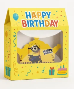 پک تم تولد مینیون با رنگ زرد