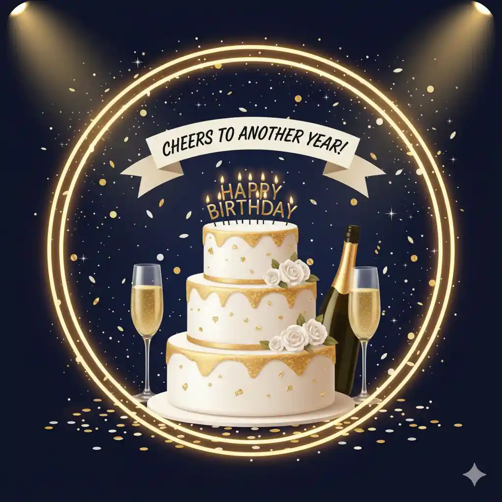 بنر دسته‌بندی تم تولد بزرگسال با طرح کیک و تزئینات شیک در فروشگاه تم تولد تمزی