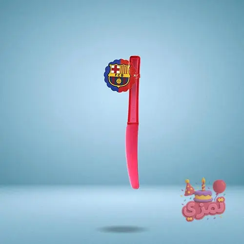 چاقوی یکبار مصرف با طرح بارسلونا