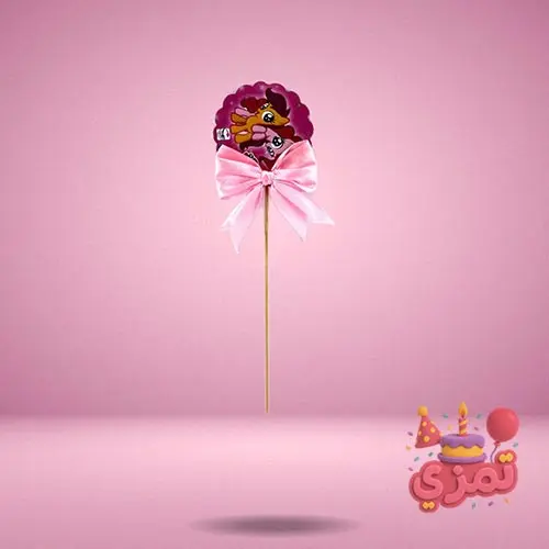 تاپر کیک کارتونی با طرح پونی