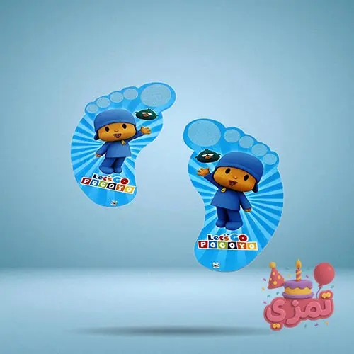 استیکر ردپا با طرح پوکویو