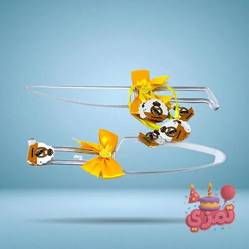 ست کفگیر و چاقو تولد با طرح رئال مادرید