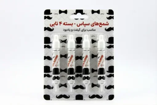 شمع شعله رنگی ۴ عددی پک تم شما هدیه - Image 45