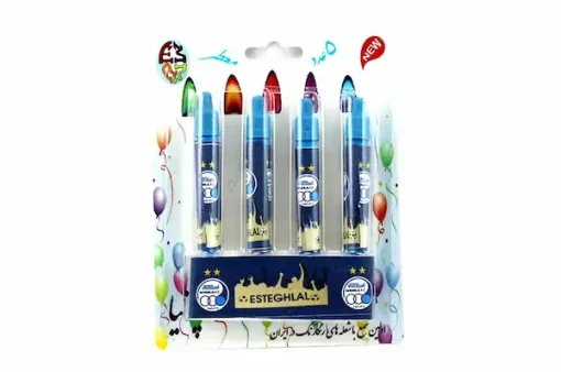 شمع شعله رنگی ۴ عددی پک تم شما هدیه - Image 29